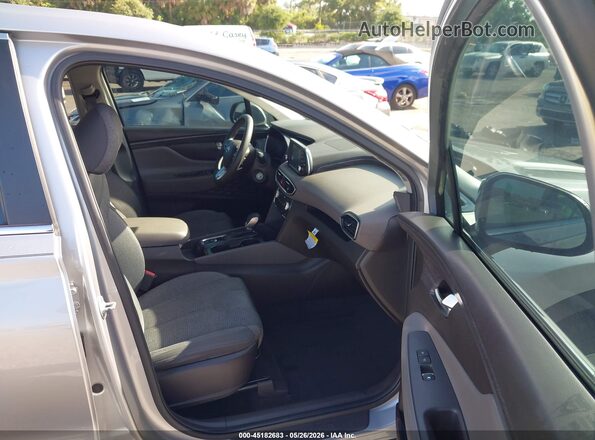 5NMS23AD8LH293446 2020 HYUNDAI SANTA FE Silver წინა სალონის ხედი