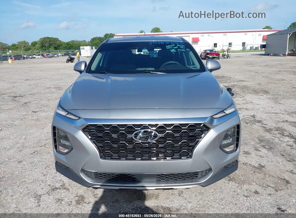 5NMS23AD8LH293446 2020 HYUNDAI SANTA FE Silver წინა პანელის ხედი