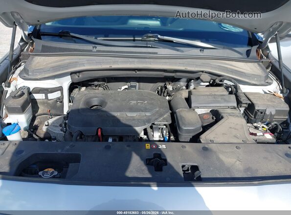 5NMS23AD8LH293446 2020 HYUNDAI SANTA FE Silver უკანა ხედი