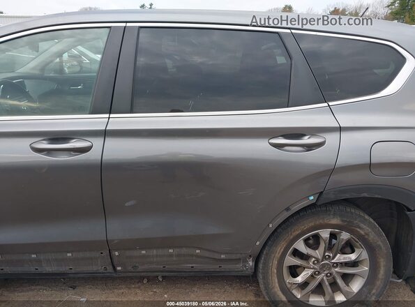 5NMS23AD9KH089298 2019 HYUNDAI SANTA FE Gray Front view