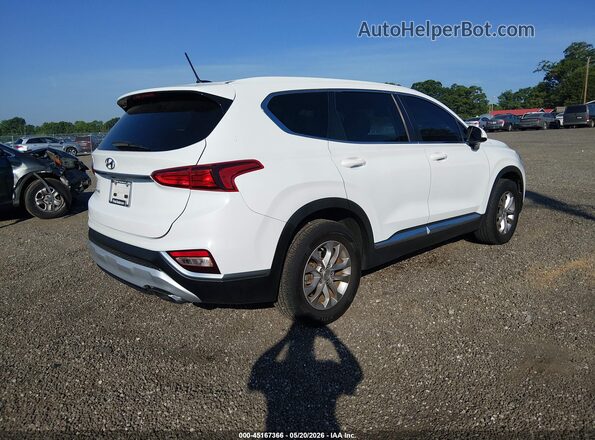 5NMS23AD9KH096431 2019 HYUNDAI SANTA FE White Rear right