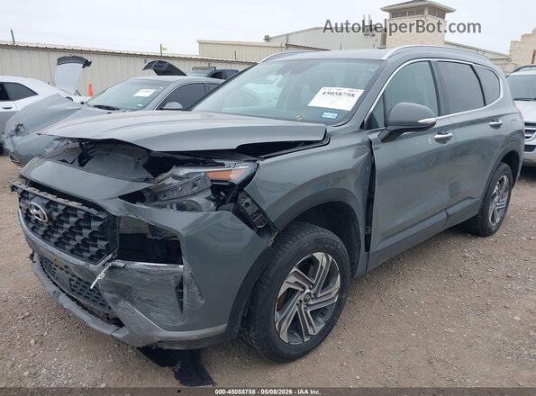 5NMS24AJ1PH545488 2023 HYUNDAI SANTA FE Gray Առջևի ձախ երեք քառորդ տեսարան