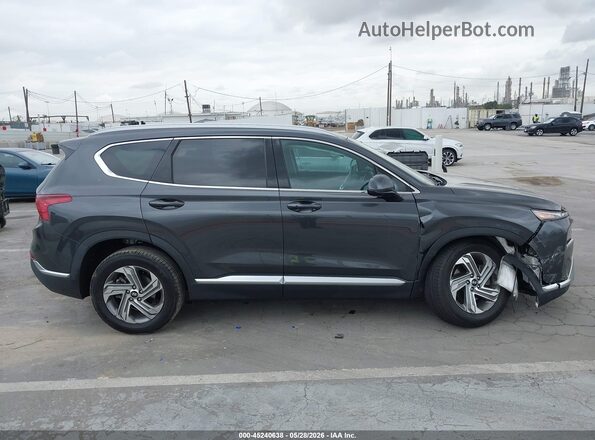 5NMS24AJ2NH412204 2022 HYUNDAI SANTA FE Gray Սալոնի հետևի տեսք