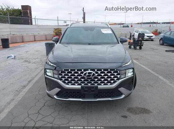 5NMS24AJ2NH412204 2022 HYUNDAI SANTA FE Gray Սարքավորումների վահանակի տեսք