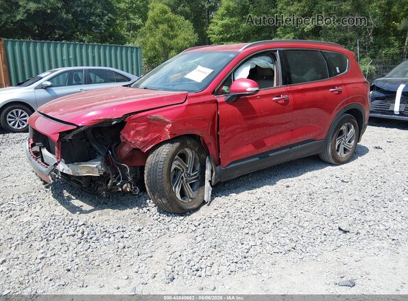5NMS24AJ2PH526657 2023 HYUNDAI SANTA FE Red Առջևի ձախ երեք քառորդ տեսարան