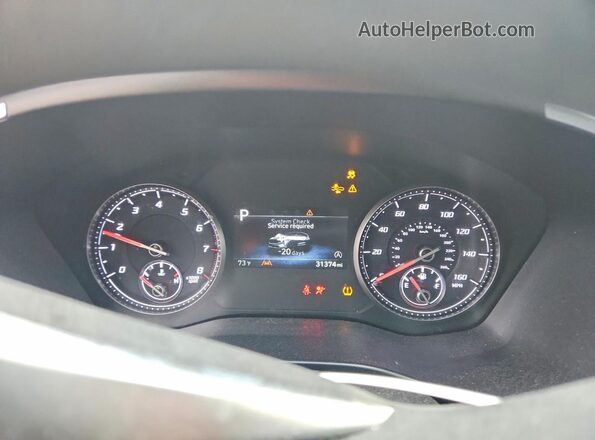 5NMS24AJ3MH321649 2021 HYUNDAI SANTA Black ხელსაწყოთა პანელის ხედი