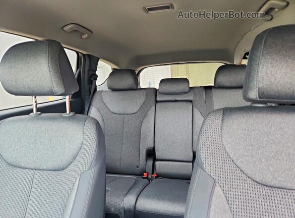 5NMS24AJ3MH321649 2021 HYUNDAI SANTA Black უკანა სავარძლების ხედი