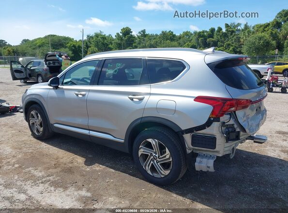5NMS24AJ5MH343121 2021 HYUNDAI SANTA FE Silver Rear left