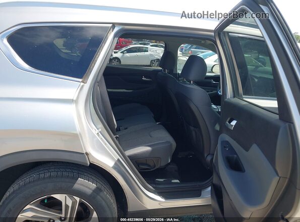 5NMS24AJ5MH343121 2021 HYUNDAI SANTA FE Silver VIN sticker view