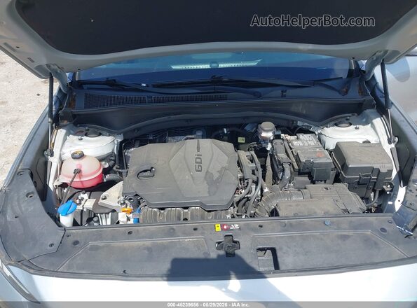 5NMS24AJ5MH343121 2021 HYUNDAI SANTA FE Silver Rear view