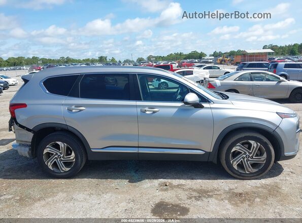 5NMS24AJ5MH343121 2021 HYUNDAI SANTA FE Silver Rear interior view