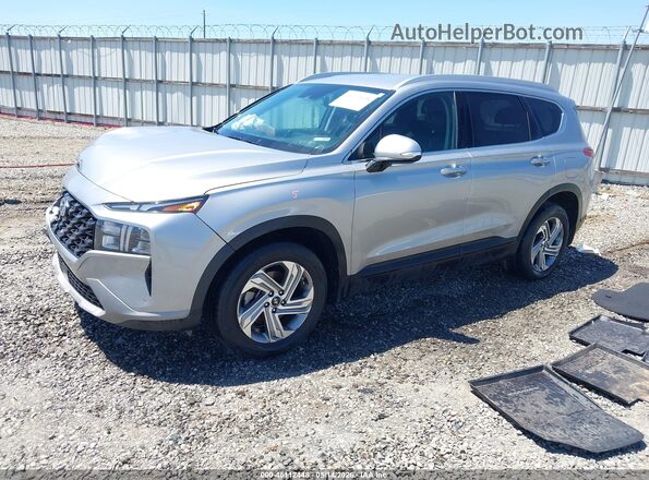 5NMS24AJ6PH569592 2023 HYUNDAI SANTA FE Silver Передня ліва чверть