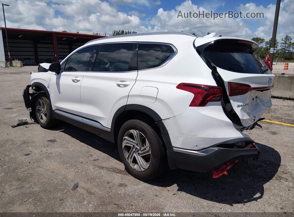 5NMS24AJ7NH443402 2022 HYUNDAI SANTA FE White Trasero izquierdo