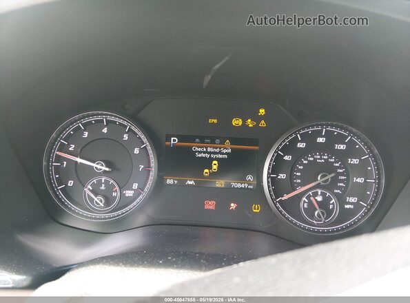 5NMS24AJ7NH443402 2022 HYUNDAI SANTA FE White Vista de los asientos traseros