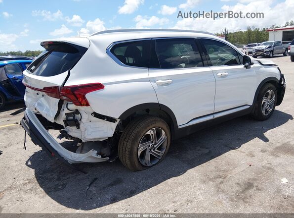 5NMS24AJ7NH443402 2022 HYUNDAI SANTA FE White Trasero derecho