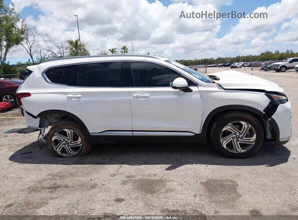 5NMS24AJ7NH443402 2022 HYUNDAI SANTA FE White Vista interior de 360 grados