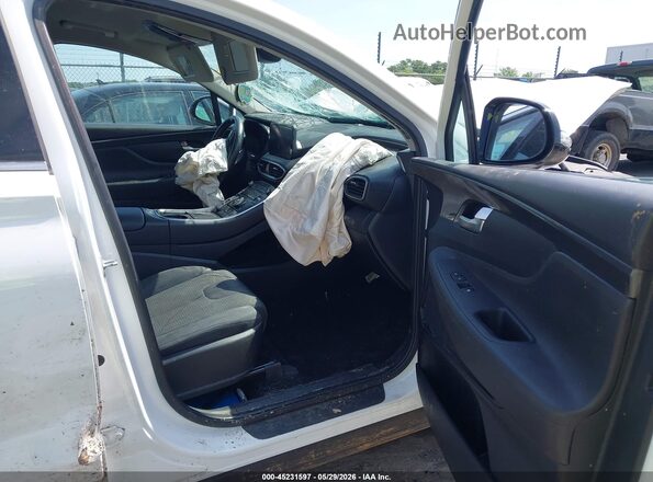 5NMS24AJ7PH544958 2023 HYUNDAI SANTA FE White Widok wnętrza z przodu