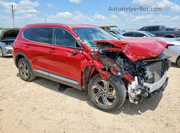 5NMS24AJXMH335564 2021 HYUNDAI SANTA Красный 