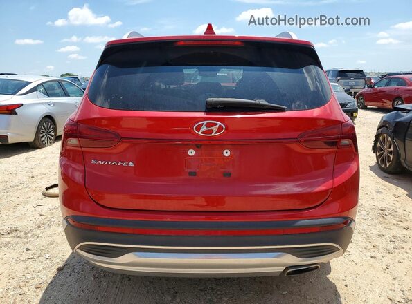 5NMS24AJXMH335564 2021 HYUNDAI SANTA Красный 