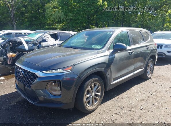 5NMS2CAD0KH044248 2019 HYUNDAI SANTA FE Gray Przód lewy