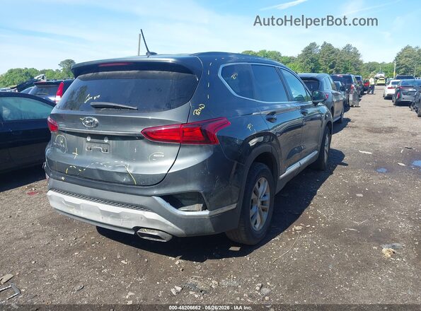 5NMS2CAD0KH044248 2019 HYUNDAI SANTA FE Gray Tył prawy