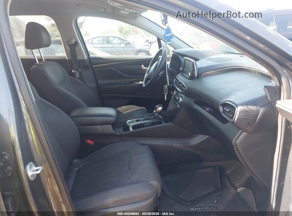 5NMS2CAD0KH044248 2019 HYUNDAI SANTA FE Gray Widok wnętrza z przodu