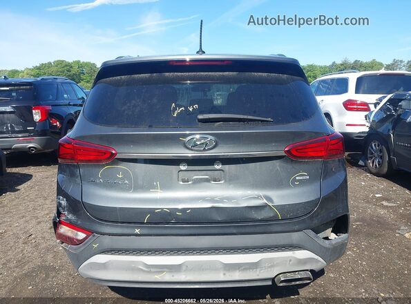 5NMS2CAD0KH044248 2019 HYUNDAI SANTA FE Gray Widok z przodu