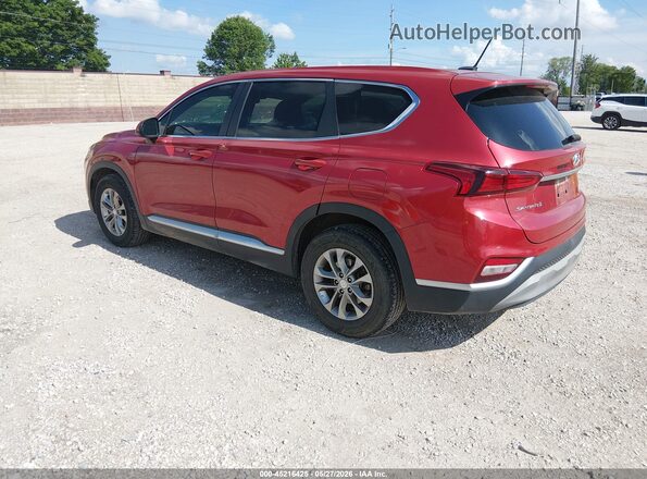 5NMS2CAD0KH097564 2019 HYUNDAI SANTA FE Red Tył lewy