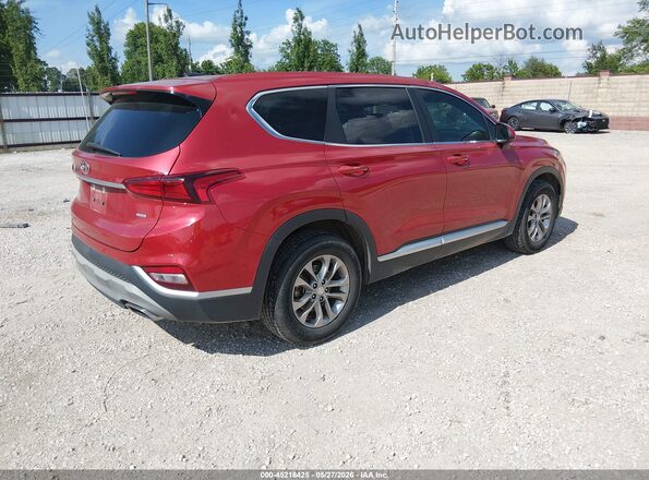 5NMS2CAD0KH097564 2019 HYUNDAI SANTA FE Red Tył prawy
