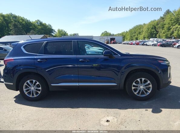 5NMS2CAD0KH111981 2019 HYUNDAI SANTA FE Dark Blue Vista interior de 360 grados