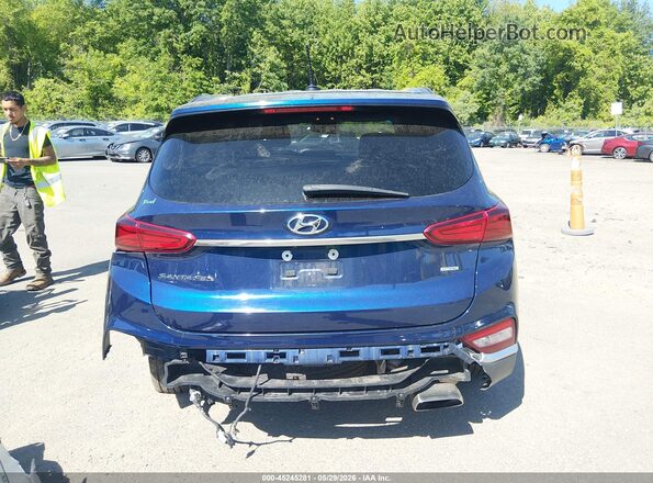 5NMS2CAD0KH111981 2019 HYUNDAI SANTA FE Dark Blue 