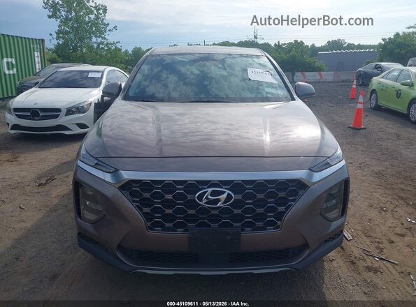 5NMS2CAD1LH258487 2020 HYUNDAI SANTA FE Beige Սարքավորումների վահանակի տեսք