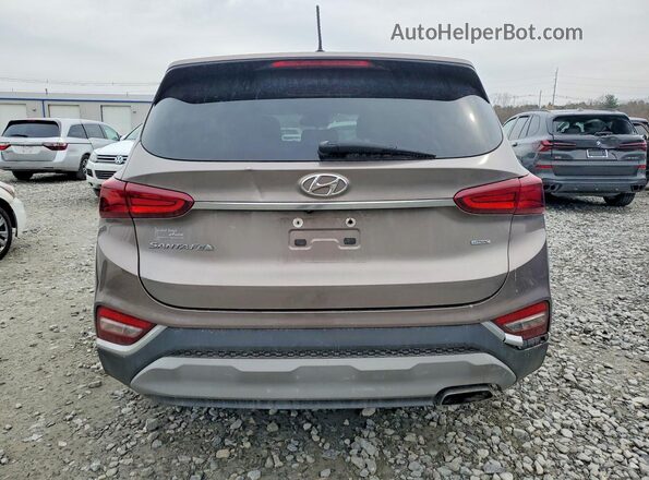 5NMS2CAD2KH013941 2019 HYUNDAI SANTA Tan Вид ззаду