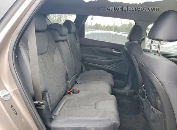 5NMS2CAD2KH013941 2019 HYUNDAI SANTA Tan Вид задньої частини салону