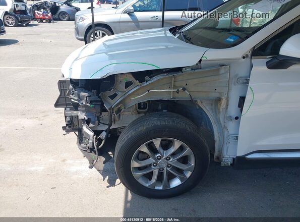 5NMS2CAD2KH087781 2019 HYUNDAI SANTA FE White Vista frontal