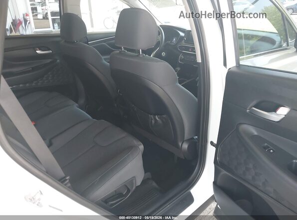 5NMS2CAD2KH087781 2019 HYUNDAI SANTA FE White Vista de la etiqueta del VIN