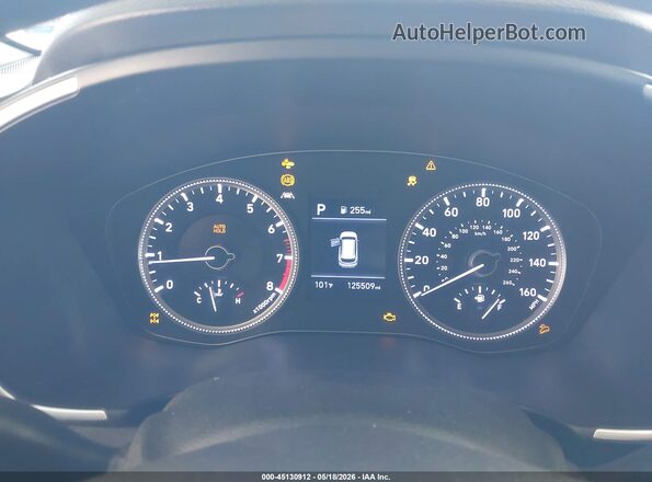 5NMS2CAD2KH087781 2019 HYUNDAI SANTA FE White Vista de los asientos traseros