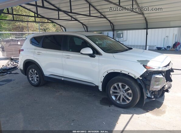 5NMS2CAD2KH087781 2019 HYUNDAI SANTA FE White Vista interior trasera