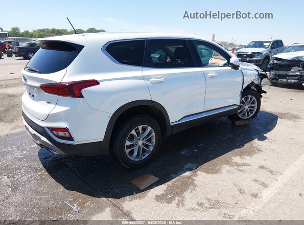 5NMS2CAD2KH118415 2019 HYUNDAI SANTA FE White Tył prawy