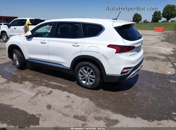 5NMS2CAD2KH118415 2019 HYUNDAI SANTA FE White Tył lewy