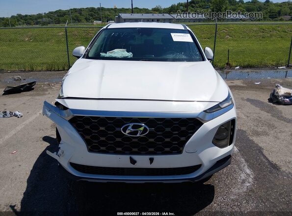 5NMS2CAD2KH118415 2019 HYUNDAI SANTA FE White Widok deski rozdzielczej