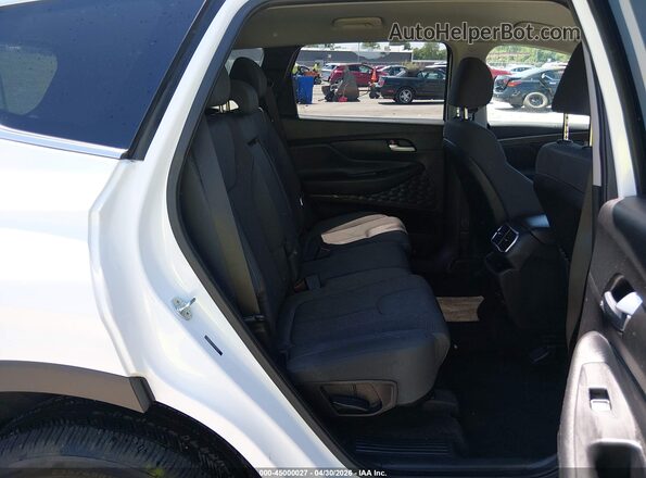 5NMS2CAD2KH118415 2019 HYUNDAI SANTA FE White Widok naklejki z numerem VIN