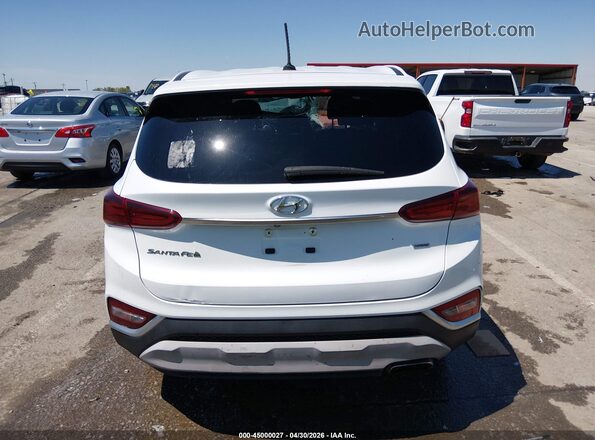 5NMS2CAD2KH118415 2019 HYUNDAI SANTA FE White 