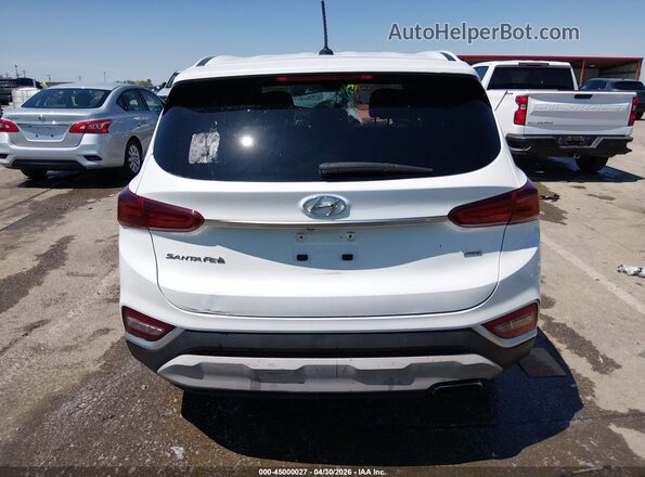 5NMS2CAD2KH118415 2019 HYUNDAI SANTA FE White 