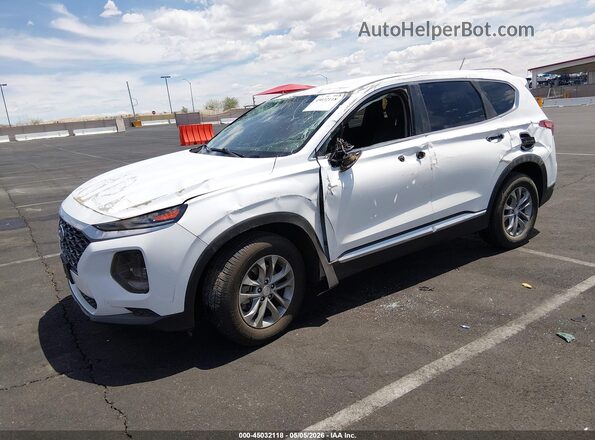 5NMS2CAD2LH141369 2020 HYUNDAI SANTA FE White Vista tres cuartos delantera izquierda