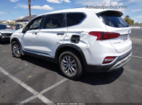 5NMS2CAD2LH141369 2020 HYUNDAI SANTA FE White Trasero izquierdo