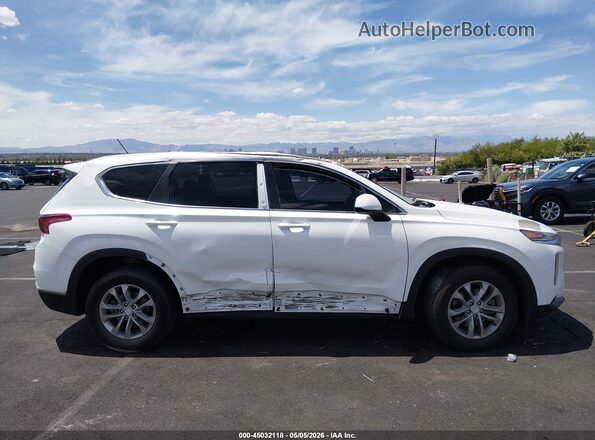 5NMS2CAD2LH141369 2020 HYUNDAI SANTA FE White Vista interior trasera