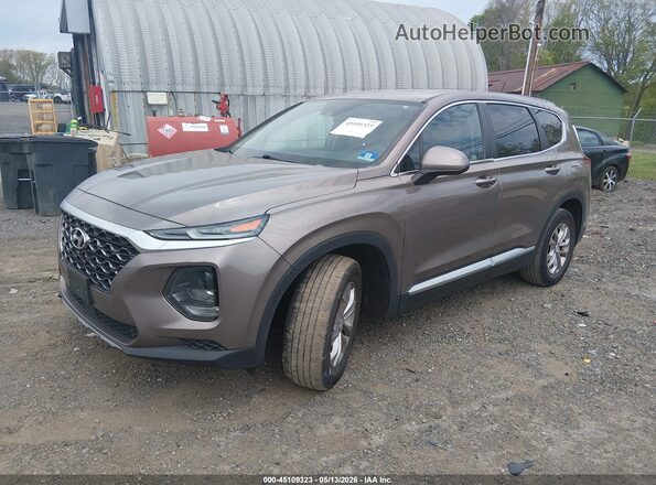 5NMS2CAD2LH168104 2020 HYUNDAI SANTA FE Beige Առջևի ձախ երեք քառորդ տեսարան