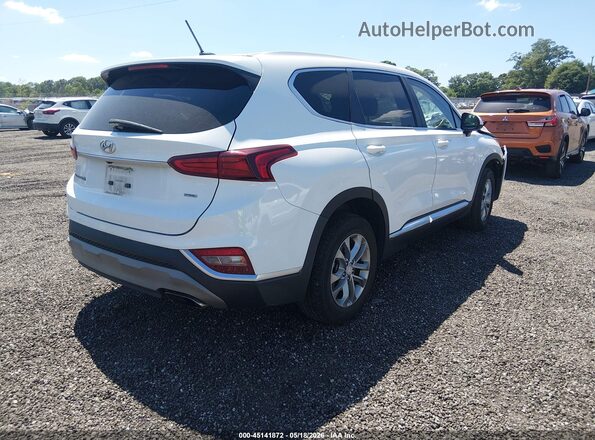 5NMS2CAD3LH155801 2020 HYUNDAI SANTA FE Белый Задняя правая четверть