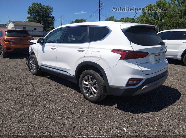 5NMS2CAD3LH155801 2020 HYUNDAI SANTA FE Белый Задняя левая четверть